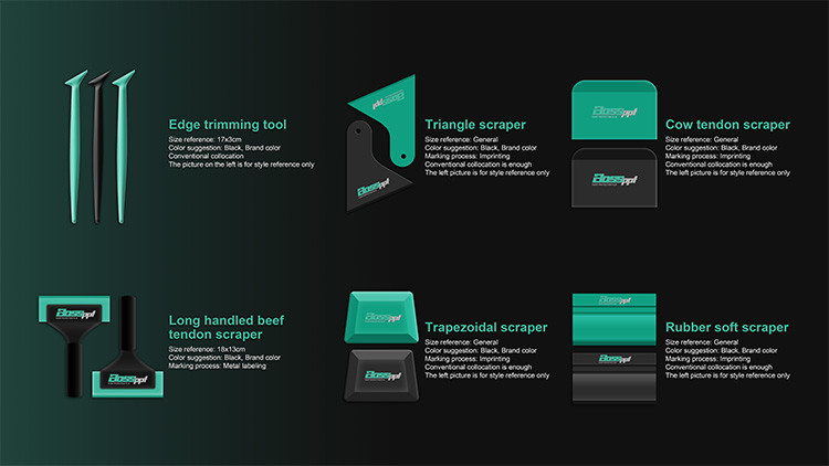 CEO Anti Yellowing TPU Car Paint Protection Film Customized Size Films