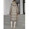 Buy cheap Detachable Lining Fashionable Thickened Down / Cotton Jacket, long women coat，for cold winter, hooked, warmest coat from wholesalers