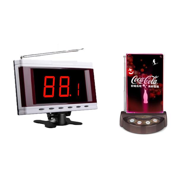 Buy cheap Flashing lights menu folder restaurant wireless restaurant wireless ordering system from wholesalers
