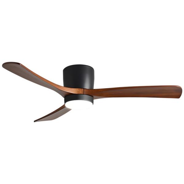 Buy cheap Model 657 Modern Design Best Sell 3 Solid Wood Blades 42 52 Inches Ceiling Fan with Light from wholesalers