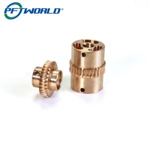 China Custom Precision CNC Machining Milling Turning Brass Bronze Parts Worm Gear on sale
