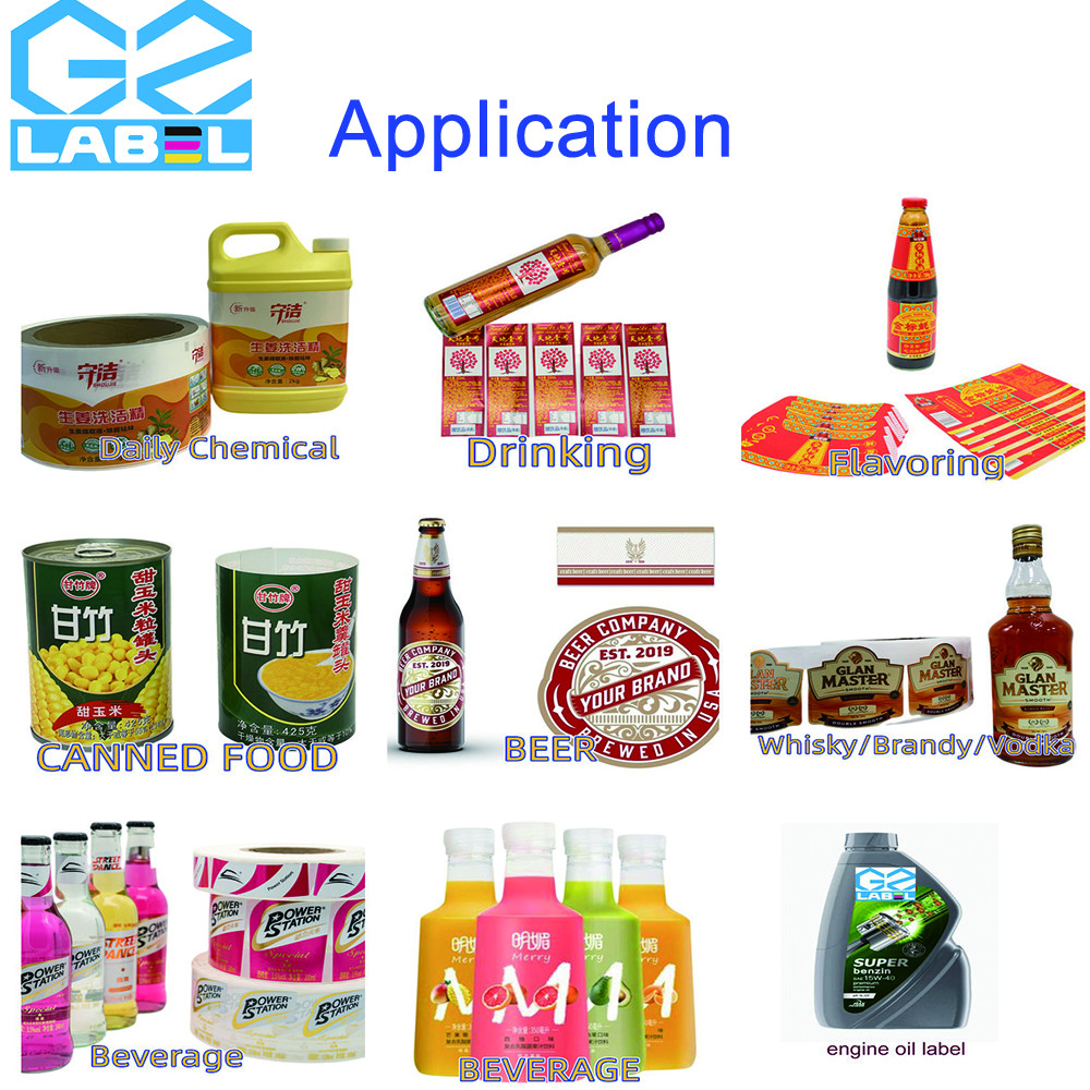 Adhesive Waterproof Ale and Lager Bottle Design for Customized Professional Packaging