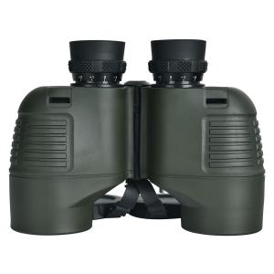 7x Magnification Marine Telescope with Compass and Rangefinder