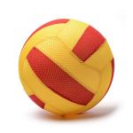 Unisex 50cm Neon Mesh Inflatable Volleyball Cloth Toy Ball for Recreational Play
