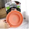 Buy cheap 24oz Expandable Silicone Dog Bowl For Travel Feeding And Watering Dish from wholesalers