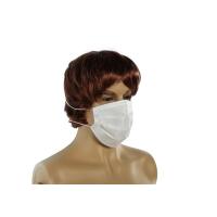 Buy cheap Personnel Protective Disposable Medical Mask Non Woven With Elastic Ear Loop product