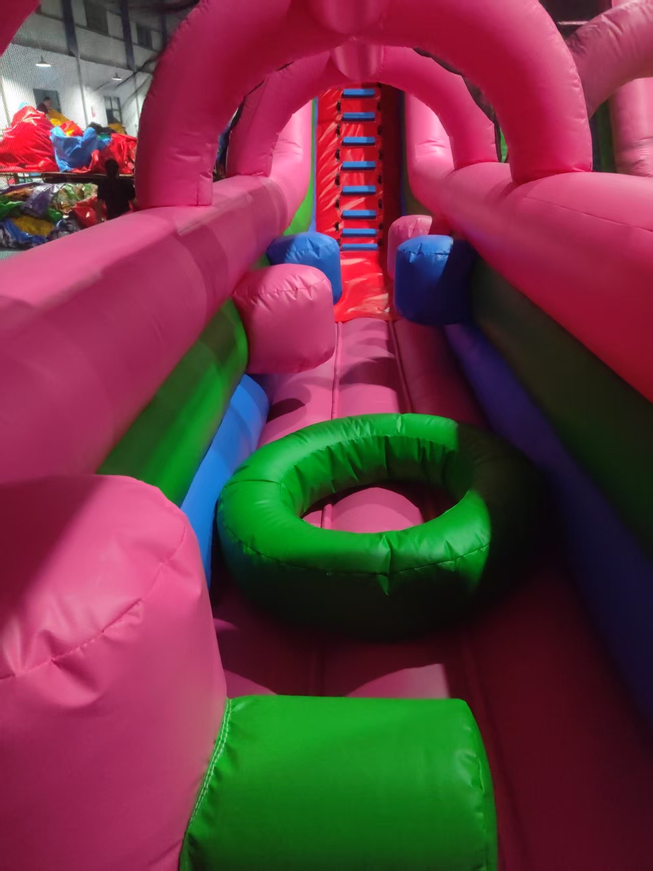 Commercial Grade PVC Spider-Man Waterslide Inflatable Bounce House Combo Obstacle Course Slide Inflatable Water Slide