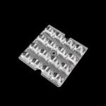 High Efficiency 4x4 Array SMD LED Lens For Outdoor Lihgting Lamps