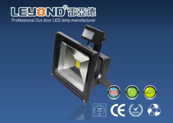 Motion Sensor PIR Waterproof LED Flood Lights 30w , 50w Led Floodlights 3 Years