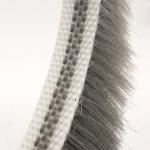 Vinyl Warehouse Window And Door Weather Strip Wool Pile 6×18mm Sound Proof