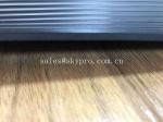 Black 5mm Thick Wide Ribbed Rubber Mats , Great Wall Broad Corrugated Rubber