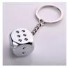 Buy cheap New creative gift product metal dice keychain keyrings from wholesalers