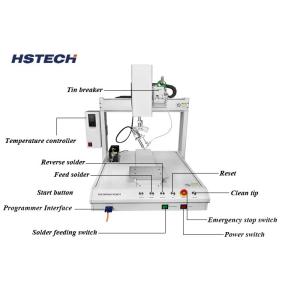 Timing Belt Driven Automatic Soldering Robot with 520*585*800mm Machine
