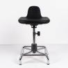 Buy cheap Production Line Ergonomic ESD Chairs Polyurethane Material , Anti Static Stool from wholesalers