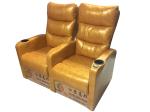 Ergonomically Theater Seating Sofa , Movie Theater Sectional Sofas Sponge