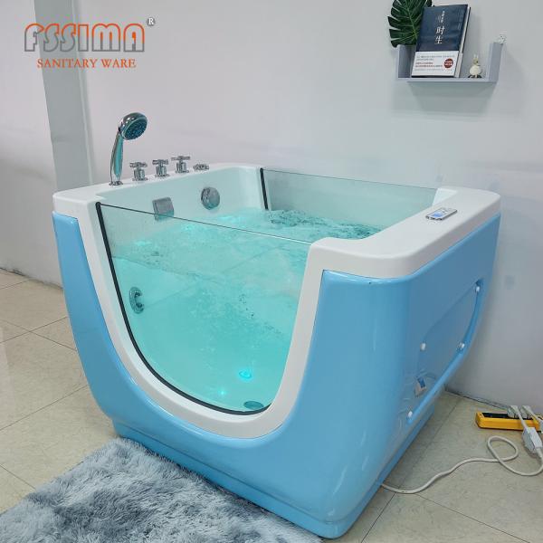 Buy cheap White Acrylic Baby SPA Bathtub Freestanding For Villa Apartment Hospital from wholesalers