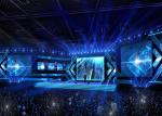 High Resolution P3.91 Outdoor LED Display Screen 500x500mm LED Video Wall Panel