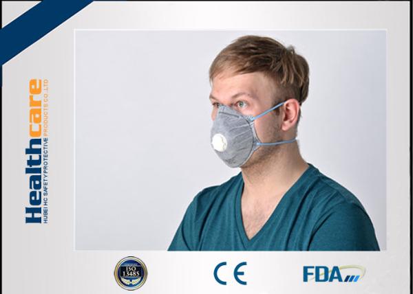 Buy cheap Niosh Approved Disposable Face Mask Respirator 95% BFE Anti Dust from wholesalers