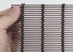 4mm 304 Stainless Steel Architectural Mesh Curtain Ceiling Facade