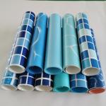 Relle Vinyl Swimming Pool Liners Inground Blue Mosaic Custom Pool Liners