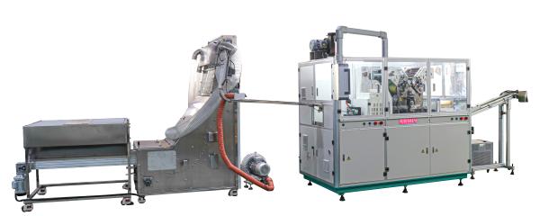 Buy cheap Water Bottle Cap 2-Col Offset Printing Machine For Flat Closures Printing Speed 100,000pcs Per Hour from wholesalers