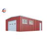 Buy cheap Single Steel Sheet Roofing Three-car Capacity 24x36 Garage for Small Auto Repair Shop from wholesalers
