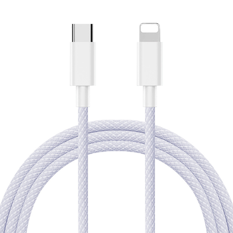 Fast Charging Braided Type C USB C Data Cables 1M 2M 3M 60W PD Charger Cable