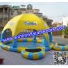 Buy cheap PVC Flexible Kids Cool Inflatable Pool Toys With Tent Cover from wholesalers