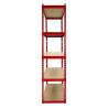 Buy cheap Industrial Heavy Duty Racking Shelves 5 Tier Metal Storage Shelves Garage from wholesalers