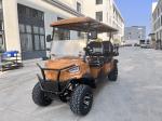 4+2 Seat Electric Golf Car Customized New Energy Sightseeing Car Scenic Area