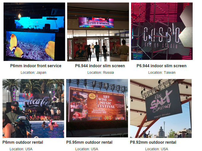 RGB billboard display wedding ceremony event indoor p5 led church screen