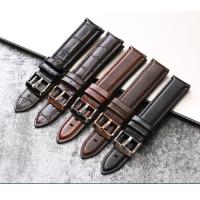 Buy cheap Adjustable Genuine Leather Watch Band Replacement Durable With 20mm Width product