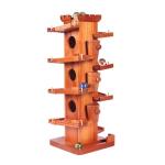 Funny Marble Ball Run Wooden Towers Construction Educational For Children