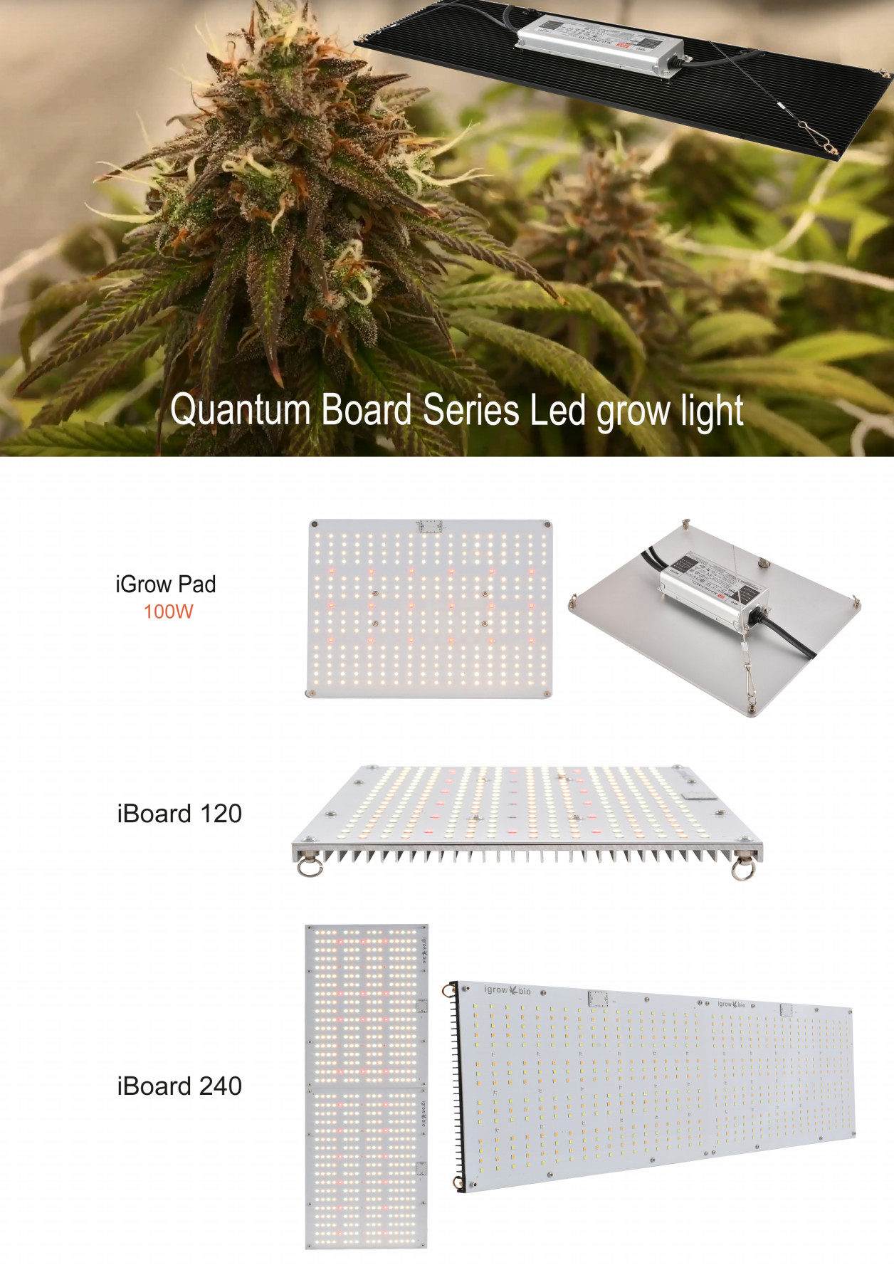 240W Samsung Lm301h Waterproof Led Grow Light Bar