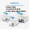 Buy cheap DZ47LE Earth Leakage Circuit Breaker Overload Protection 6~63A 1 2 3 4P AC230/400V from wholesalers