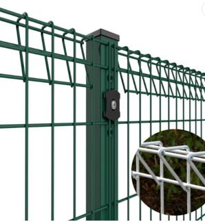 Buy cheap Galvanized Wire Roll Top 3D Wire Mesh Fence Powder Coated Surface Treament from wholesalers