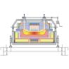 Buy cheap Natural Gas 50tpd Glass Melting Furnace High Temperature Heating from wholesalers
