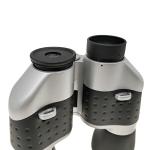 Military Silver 10x50 Binoculars Waterproof Binoculars Porro Bak4 Prism For