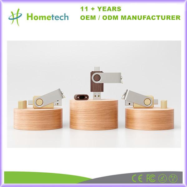 Buy cheap Twister Wood Bamboo Walnut Maple Type C USB 3.0 Pen Drive OTG USB 2.0 Flash Drive from wholesalers
