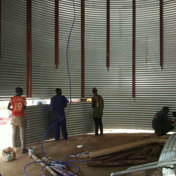 Buy cheap 2018 Best Sale Hot Galvanized Grain Storage Steel Silo In China from wholesalers