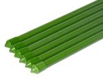11mm 1500mm PE Plastic Coated Green Metal Garden Plant Stakes