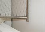 Architectural Inox Wire Mesh Decoration 3.0mm 40mm Stainless Steel Cable Mesh