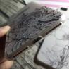 Buy cheap PC+TPU Silk Skin Back Cover Relief Painting Flowers Pattern Cell Phone Case For iPhone 7 6s Plus from wholesalers