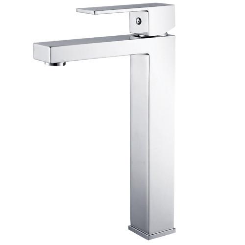 Buy cheap Contemporary Tall Square Mixer Faucet One hole For Art Basin from wholesalers
