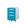 Buy cheap Round Edge Ergonomic 3 Drawer Mobile Pedestal Storage Cabinet from wholesalers