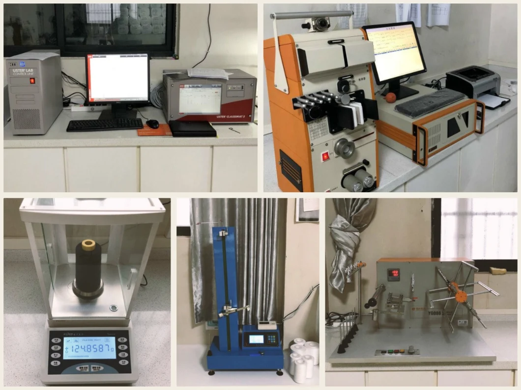 20/2 30/2 40/2 42/2 44/2 100% Spun Polyester Yarn for Making Sewing Thread in China Hubei