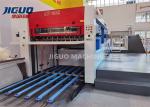 Corrugated Paper Die Cutting Stripping Machine FlatBed Bottom Suction