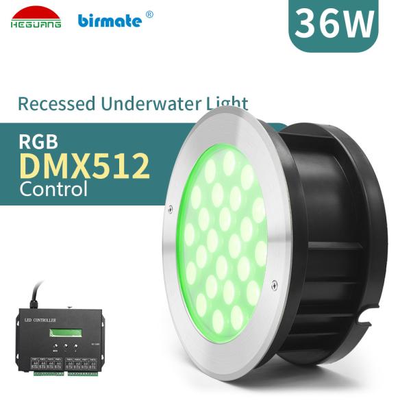 Buy cheap SMD3535 Waterproof SS316L Rgb Led Swimming Pool Light 1450ma DMX512 from wholesalers