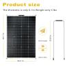 Buy cheap 175W Waterproof Flexible Monocrystalline Solar Panel For Curved Flexible Surfaces from wholesalers