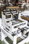 Triangle Plastic Film Folding Machine Unwinding Diameter 800mm